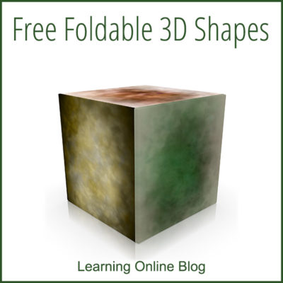 Free Foldable 3D Shapes