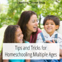 Tips And Tricks For Homeschooling Multiple Ages